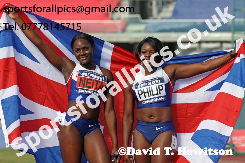 Womens 100 metres, World Championship Teamm Trials, Alexander Stadium, Birmingham